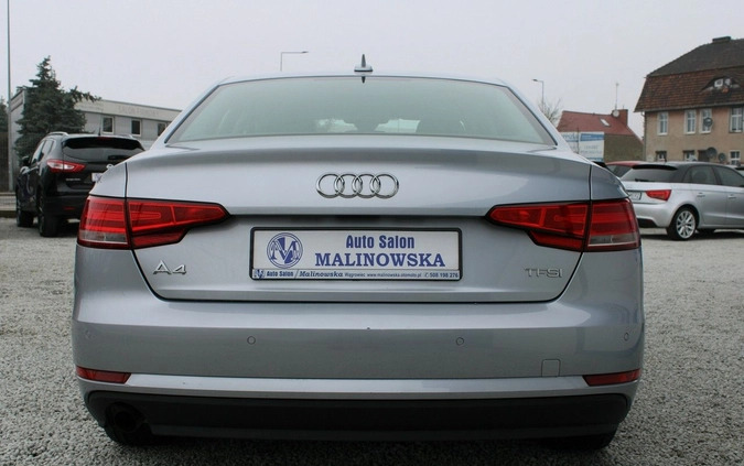 Audi A4 cena 76900 przebieg: 46000, rok produkcji 2017 z Kłobuck małe 326